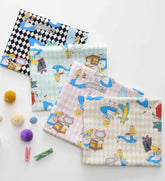 愛麗絲夢遊仙境抗菌面料半碼韓國製造